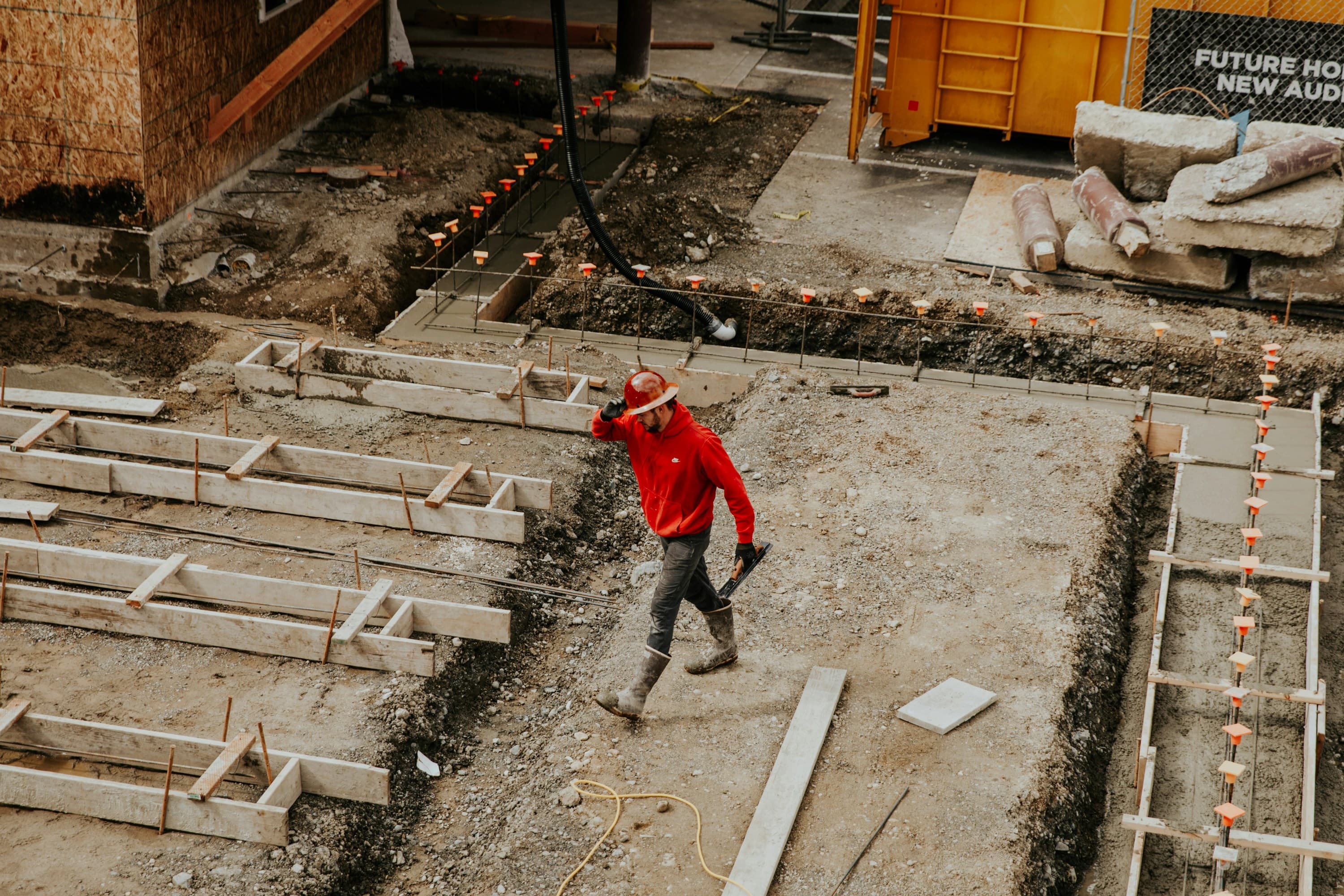 Construction site planning
